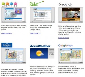 google wave featured extensions google wave featured extensions