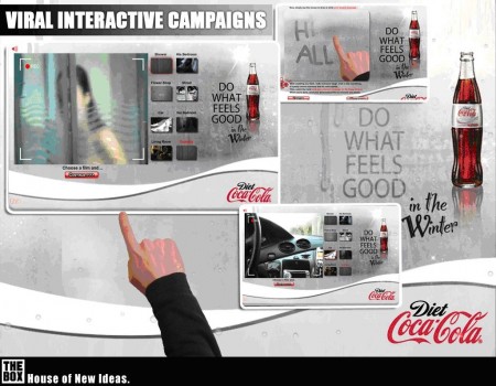 Do What Feels Good: a micro-site developed for Coca-Cola