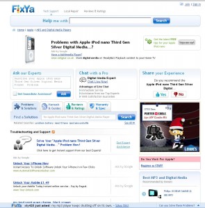 vccafe_fixya FixYa: Problems and Solutions for the Apple iPod Nano 3rd Generation