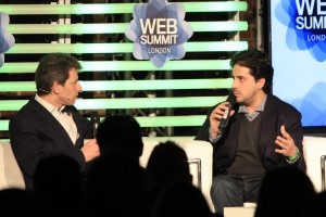 David Tisch and David Rowan at London Web Summit